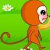The Monkey loves fruits!