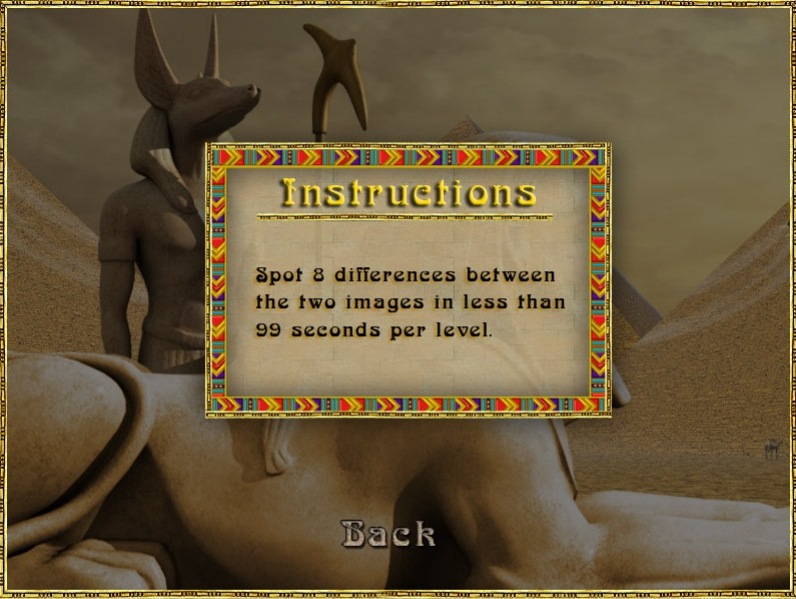 Image Lost City of Egypt (Spot the Differences Game)