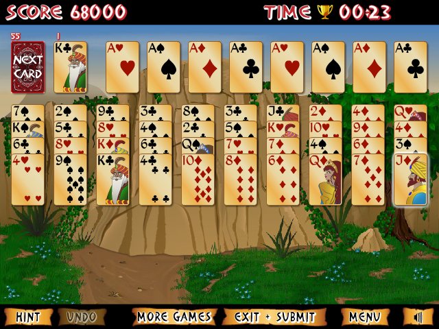 Image Forty Thieves Solitaire Gold