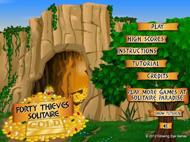 Image Forty Thieves Solitaire Gold