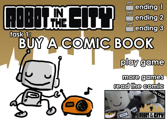 Image Robot in the City - Buy a Comic Book