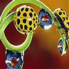 Yellow ladybirds slide puzzle