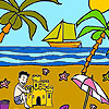 Palm beach coloring